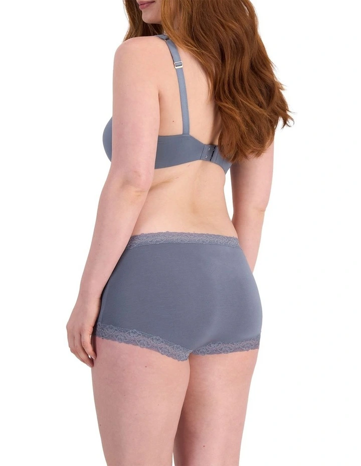 Marais Bamboo Full Brief in Paris Purple image 2