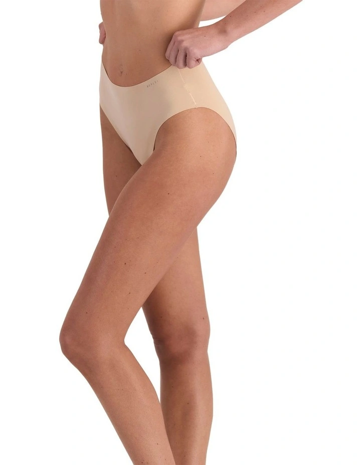 UnderState Second Skin Hi Cut Brief in Nude 2 image 2
