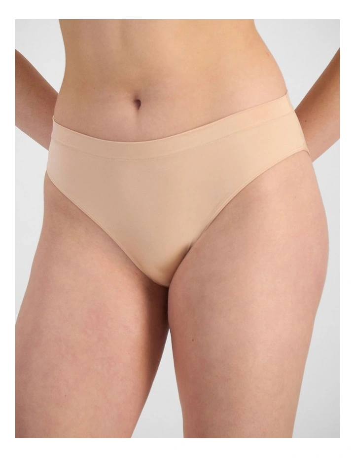 Because Hi Bikini in Blushed Silk image 3