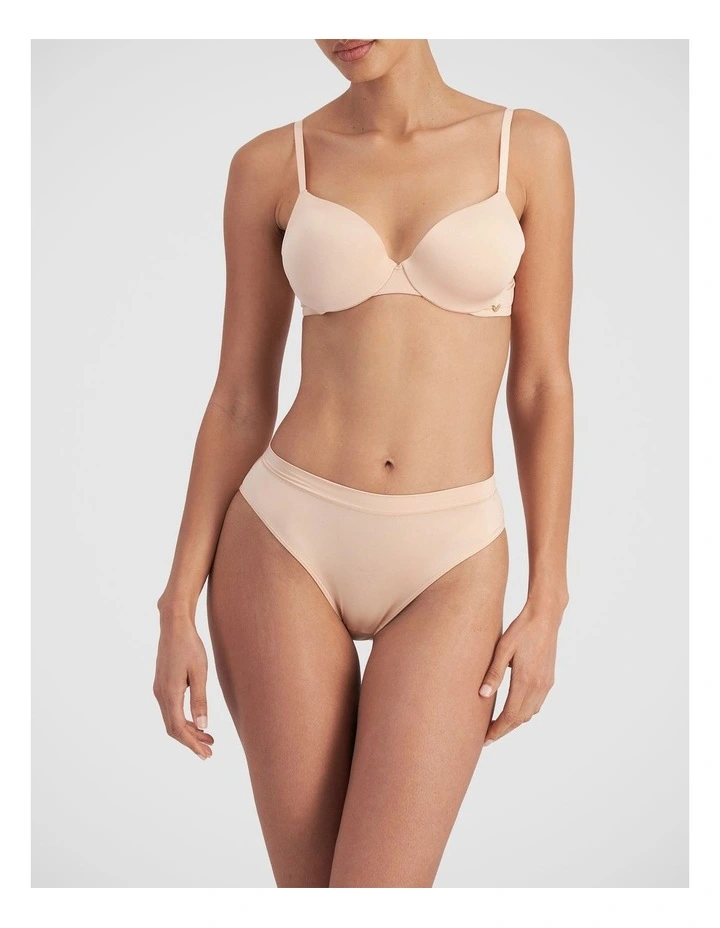 Because Hi Bikini in Blushed Silk image 7