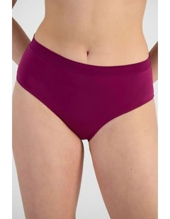 Because Hi Full Brief in Smoked Eggplant