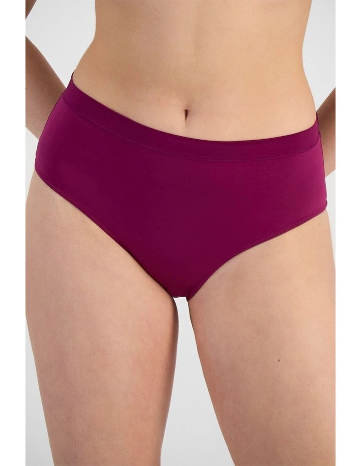 Because Hi Full Brief in Smoked Eggplant image 1