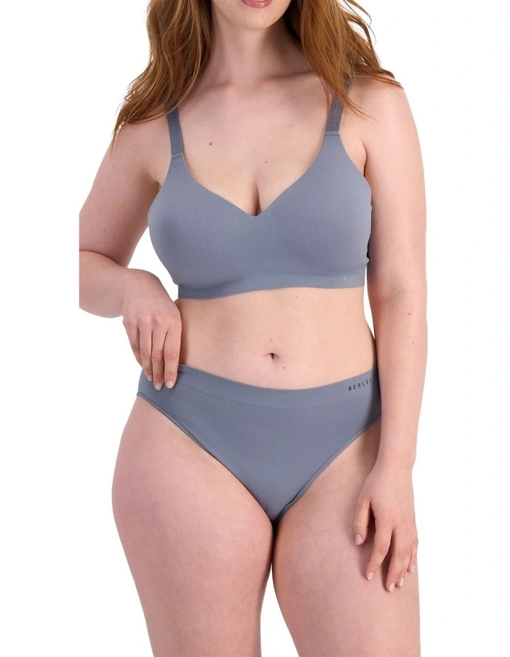 Understate Seamless Hi Cut Brief in Paris Purple image 1