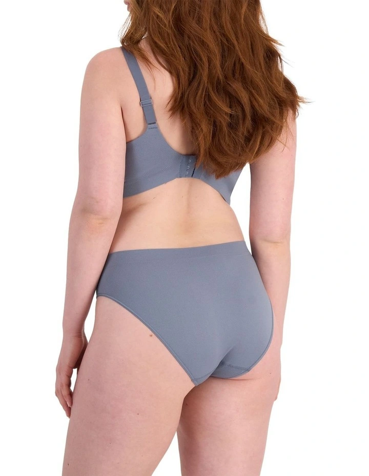 Understate Seamless Hi Cut Brief in Paris Purple image 2