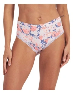 There Lace Full Brief in Print