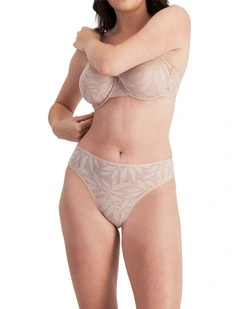 Because Hi Bikini in Nude Lace