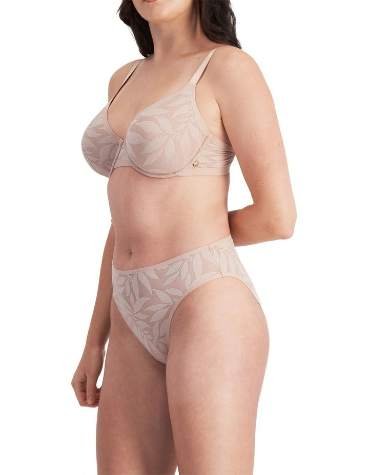 Because Hi Bikini in Nude Lace image 3