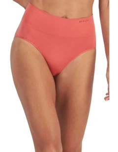 UnderState Seamless Full Brief in Dusty Red
