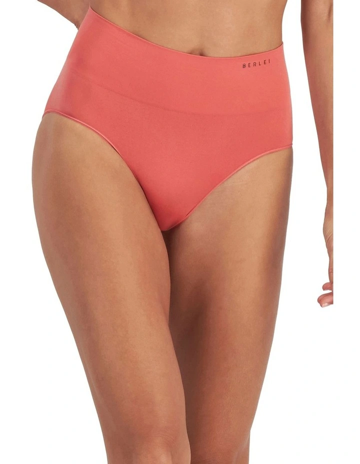 UnderState Seamless Full Brief in Dusty Red image 1
