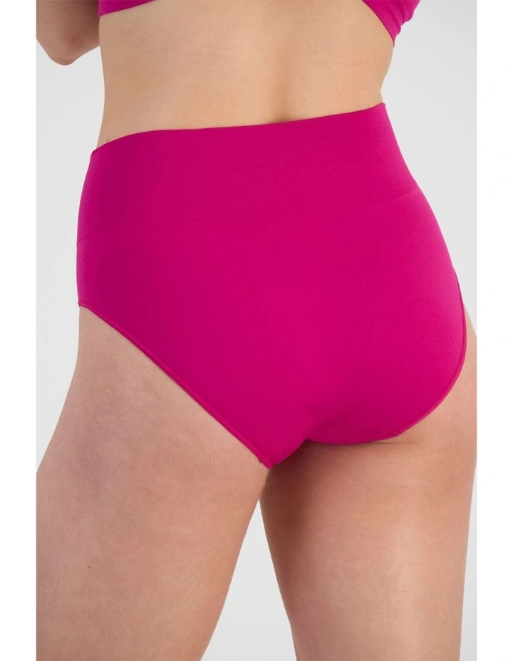 UnderState Seamless Full Brief in Electric Rose image 2