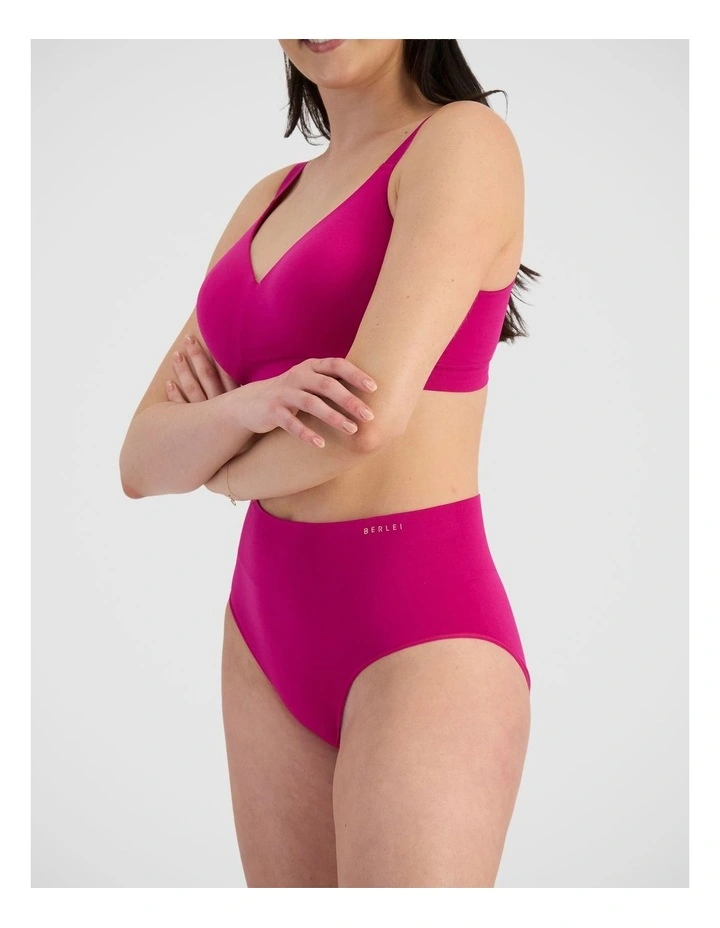 UnderState Seamless Full Brief in Electric Rose image 4