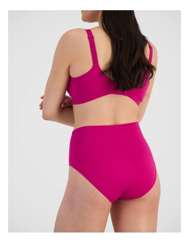 UnderState Seamless Full Brief in Electric Rose image 5