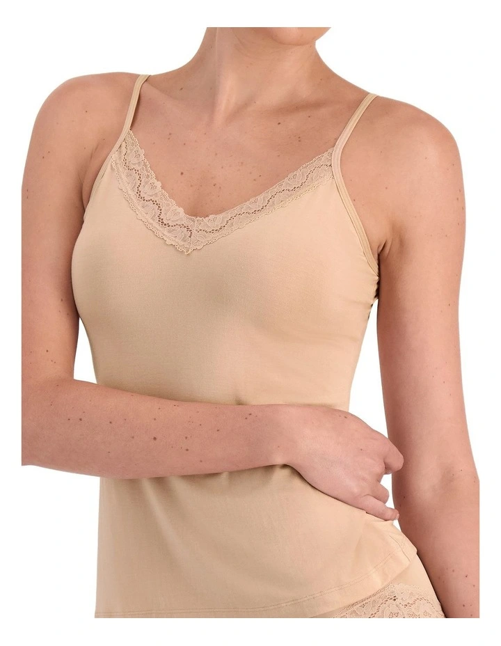 Marais Bamboo Cami in Nude 2 image 3