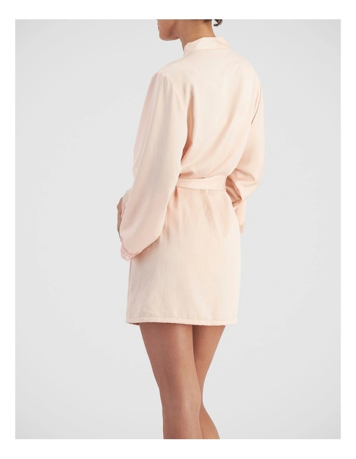 Because Robe in Blushed Silk image 2