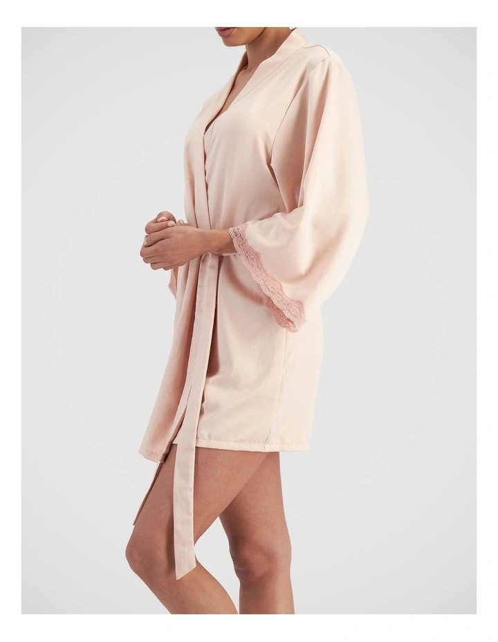 Because Robe in Blushed Silk image 3