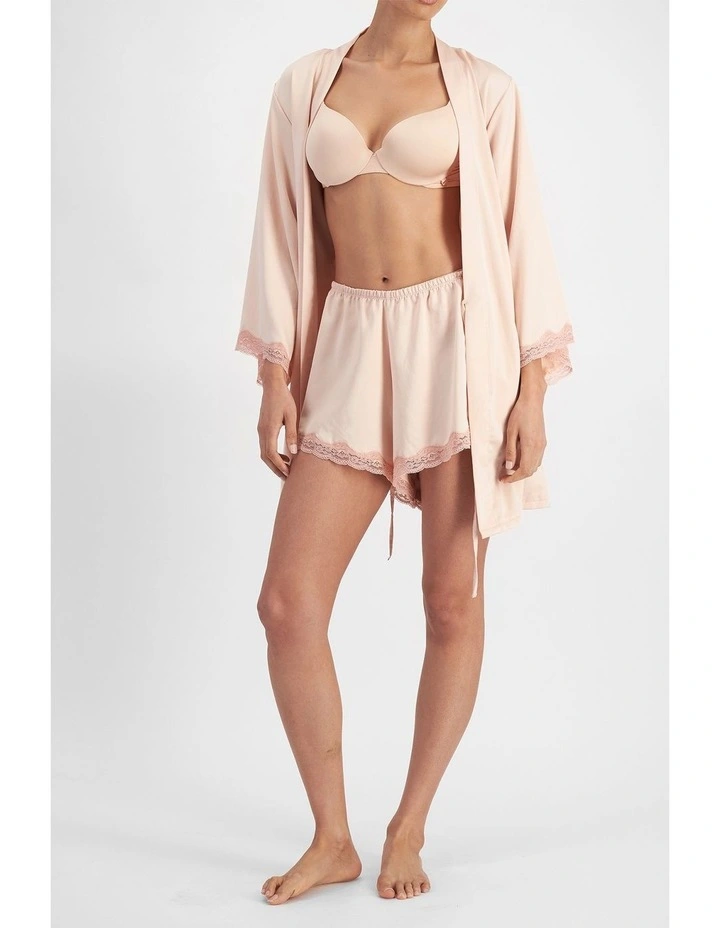 Because Robe in Blushed Silk image 4