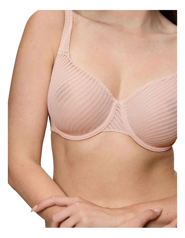 Harmony Spotlight Minimiser Bra in Pink image 3