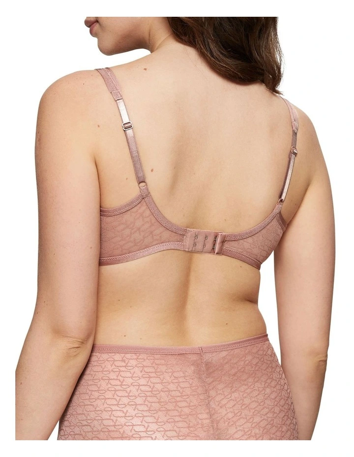 Signature Sheer Ex Bra in Toasted Almond image 2