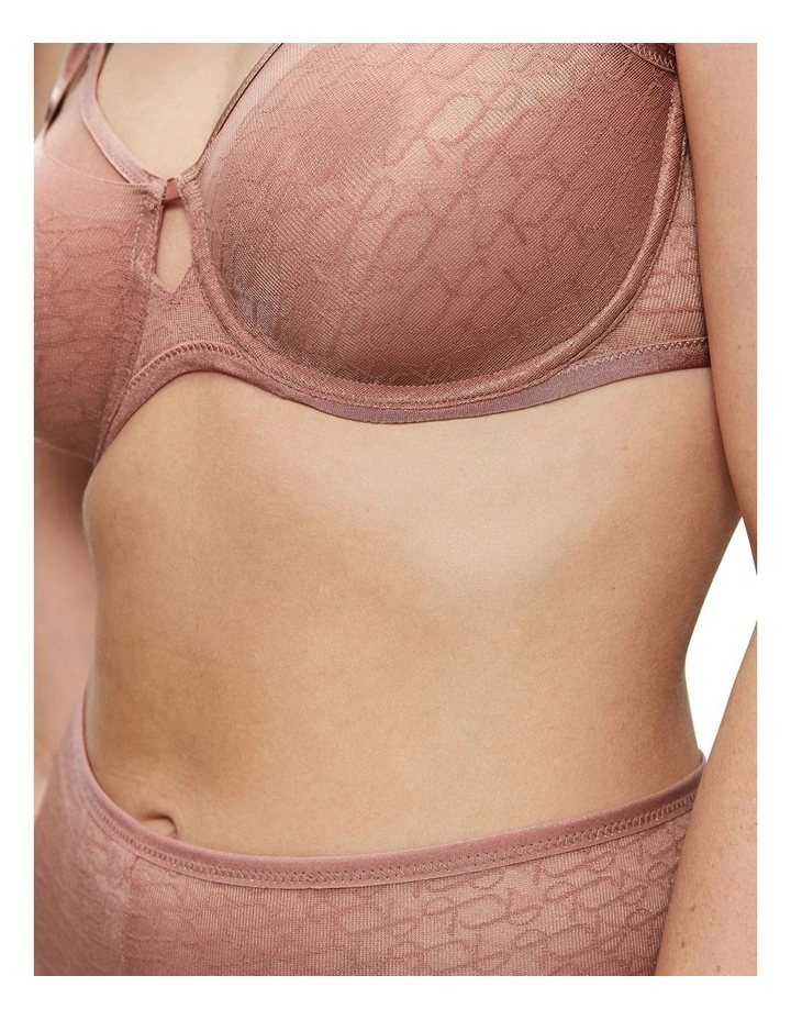 Signature Sheer Ex Bra in Toasted Almond image 3