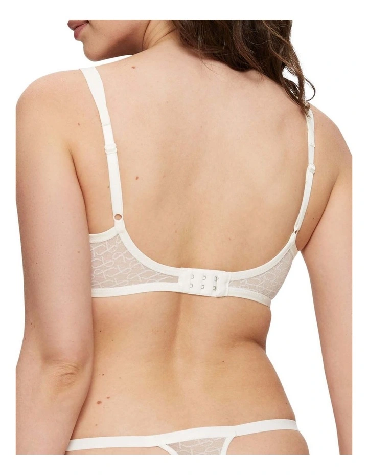 Signature Sheer Minimiser Bra in Ecru image 2