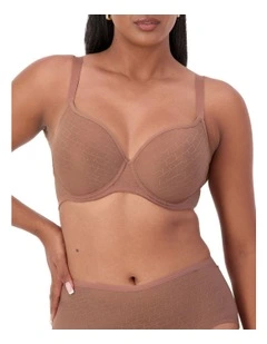 Gorgeous Signature Wire Padded Bra in Toasted Almond