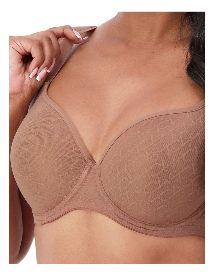 Gorgeous Signature Wire Padded Bra in Toasted Almond image 3