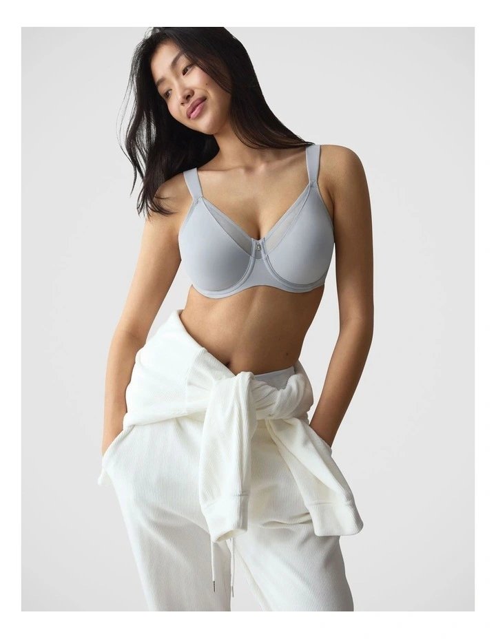 True Shape Sensation Minimiser Bra in Pearl Grey image 4