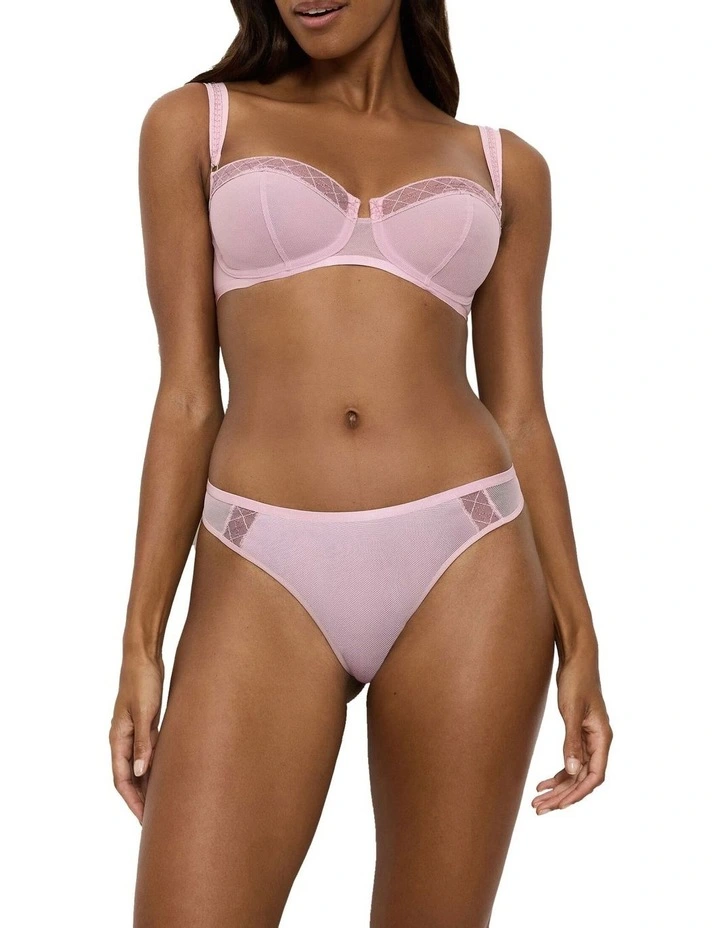 Palina Cosmic Heartbeat Underwired Bra in Pink image 4