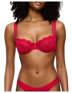 Palina Moonlight Kiss Bra in Red