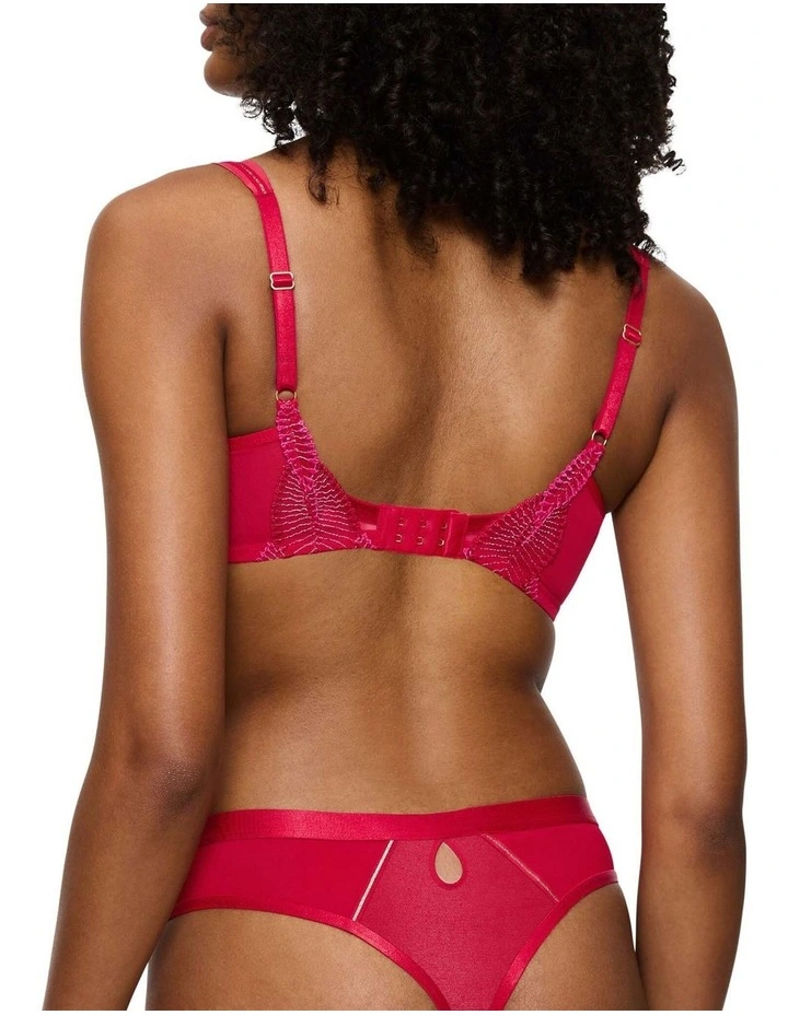 Palina Sea Full of Stars Wired Bra in Red image 2