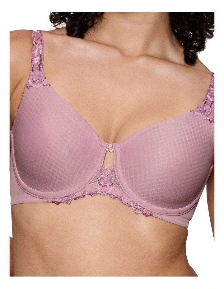 Wild Azalea Florale Minimiser Bra in Dusty Pink image 3