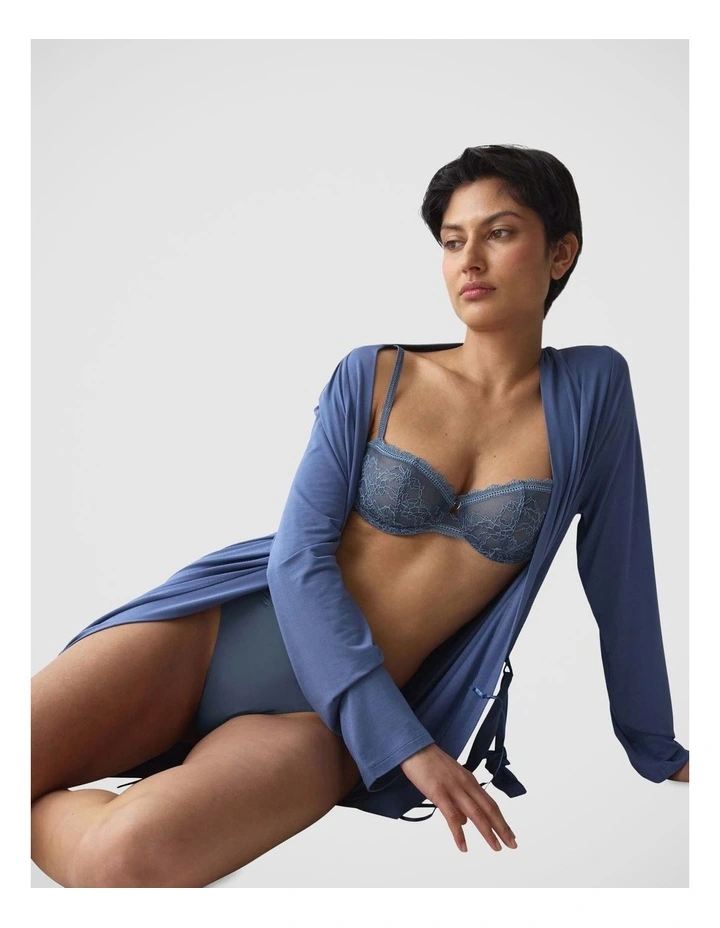 Comfort Allure Balconette Bra in Grey image 4