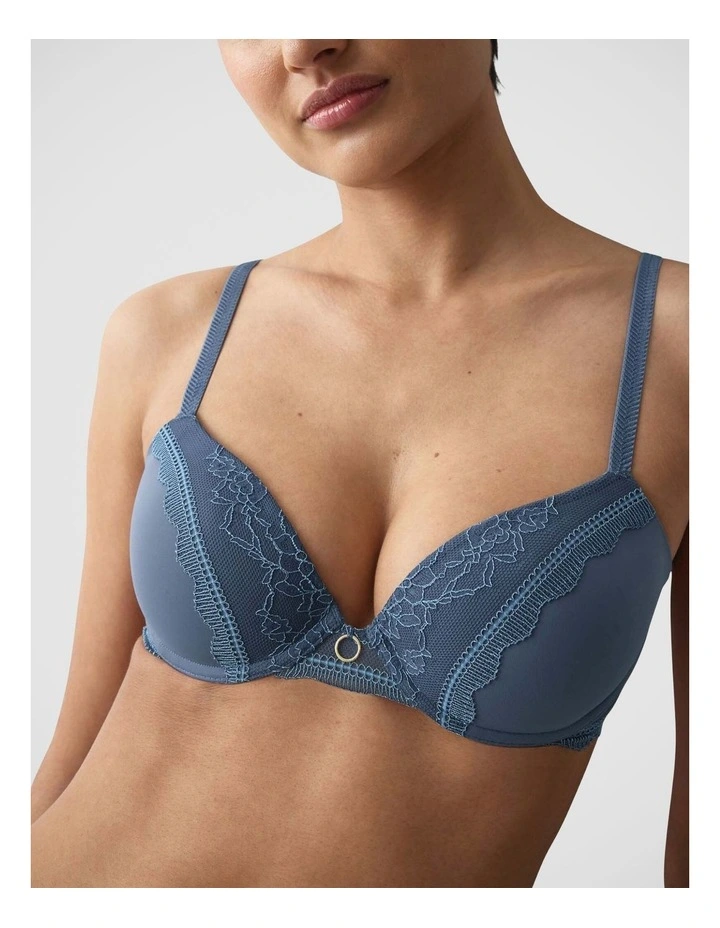 Comfort Allure Wired Padded Bra in Grey image 3