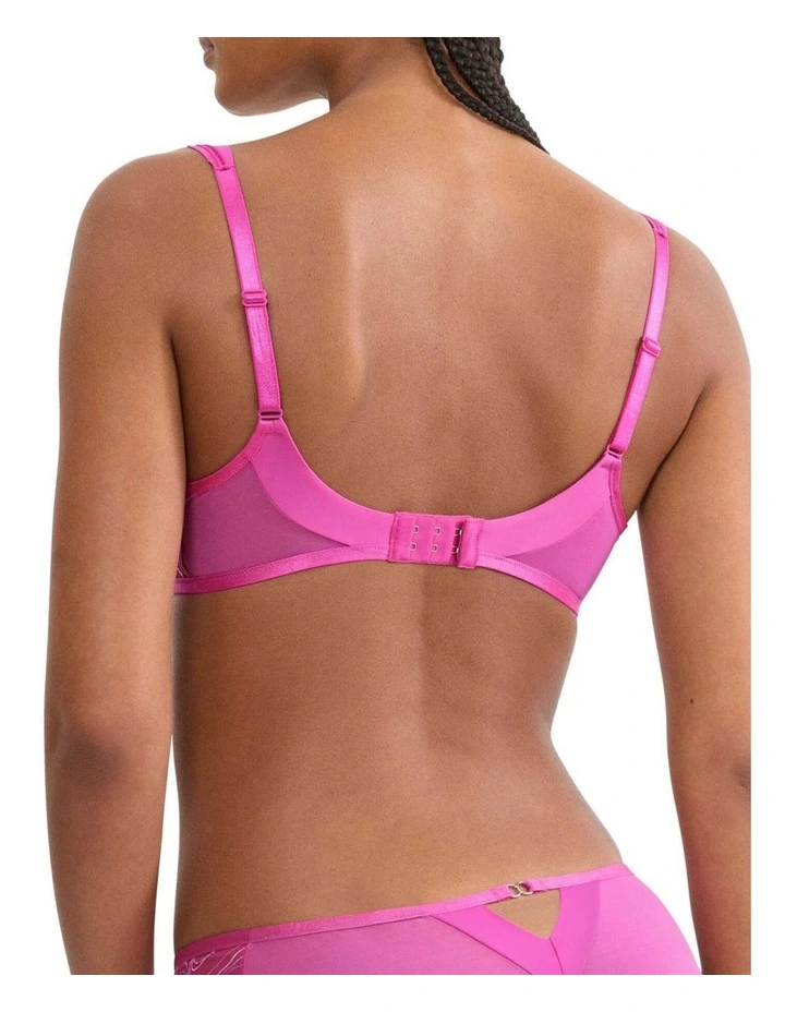 Palina Waves Of Glow Balconette Bra in Purple image 2