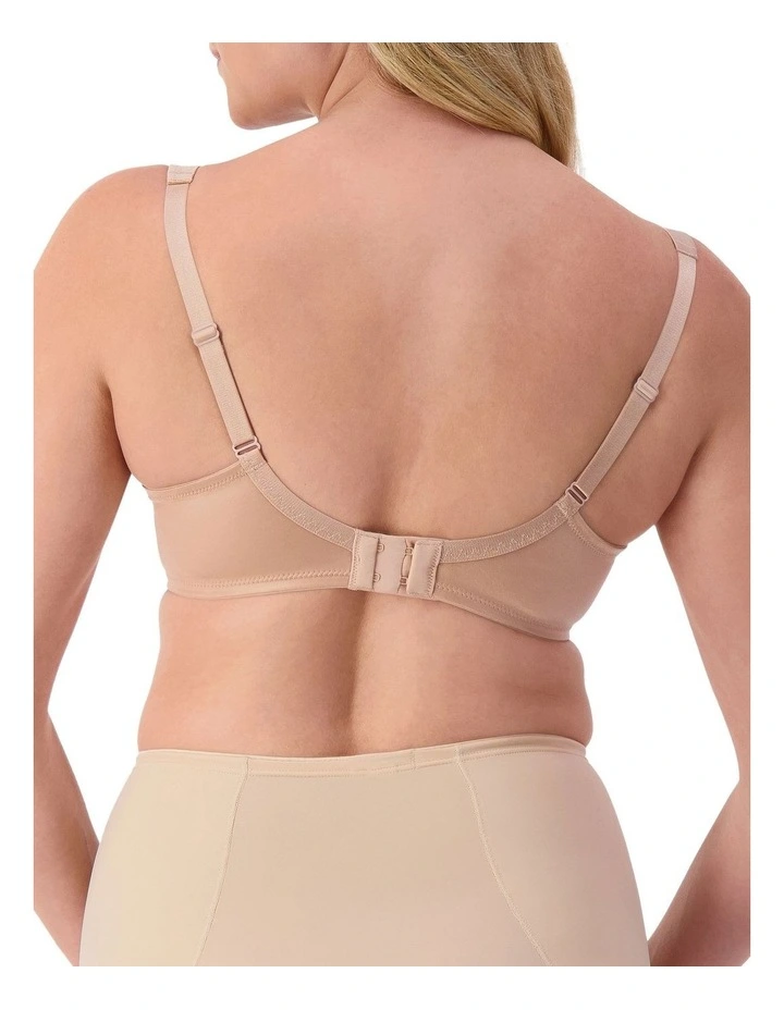 Lacy Minimiser Bra in Beige image 2
