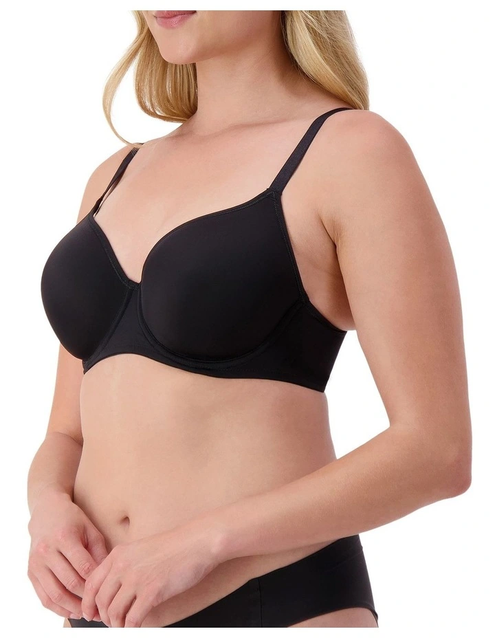 Gorgeous T-Shirt Bra in Black image 3