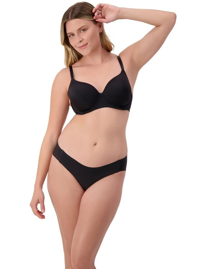 Gorgeous T-Shirt Bra in Black image 4