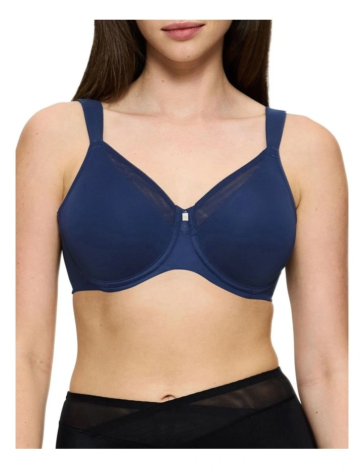 True Shape Sensation Minimiser Bra in Deep Water image 1