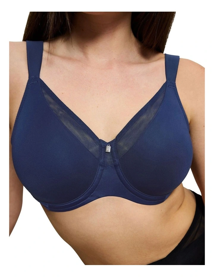 True Shape Sensation Minimiser Bra in Deep Water image 3