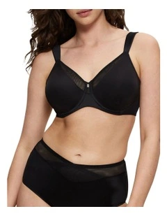 True Shape Sensation Minimiser Bra in Black