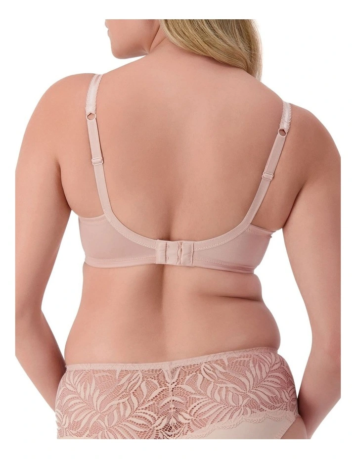 Sheer with Underwire Bra in Pink image 2