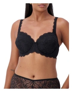 Essential Lace Balconette Underwire Bra in White