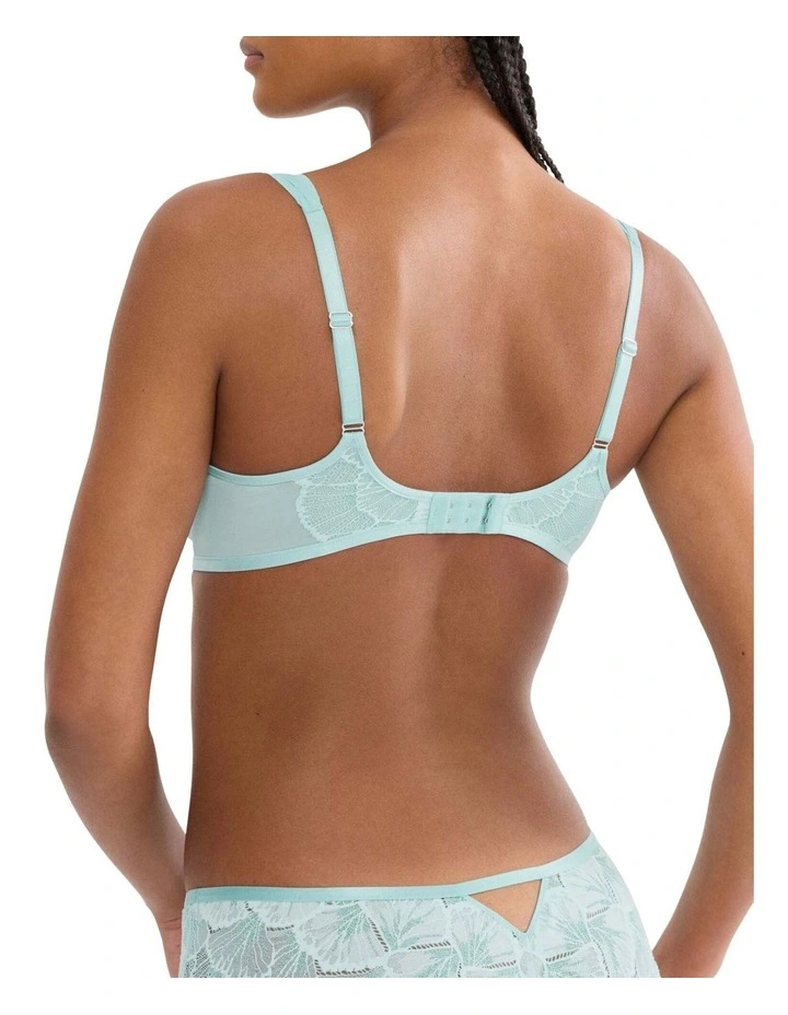 Palina Moonlight Kiss Wired Padded Bra in Capri Blue image 2