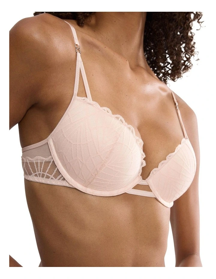 That Night in Vegas Push-up Bra in Porcelain image 3