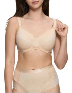 Airy Sensation Minimiser Bra in Nude Beige