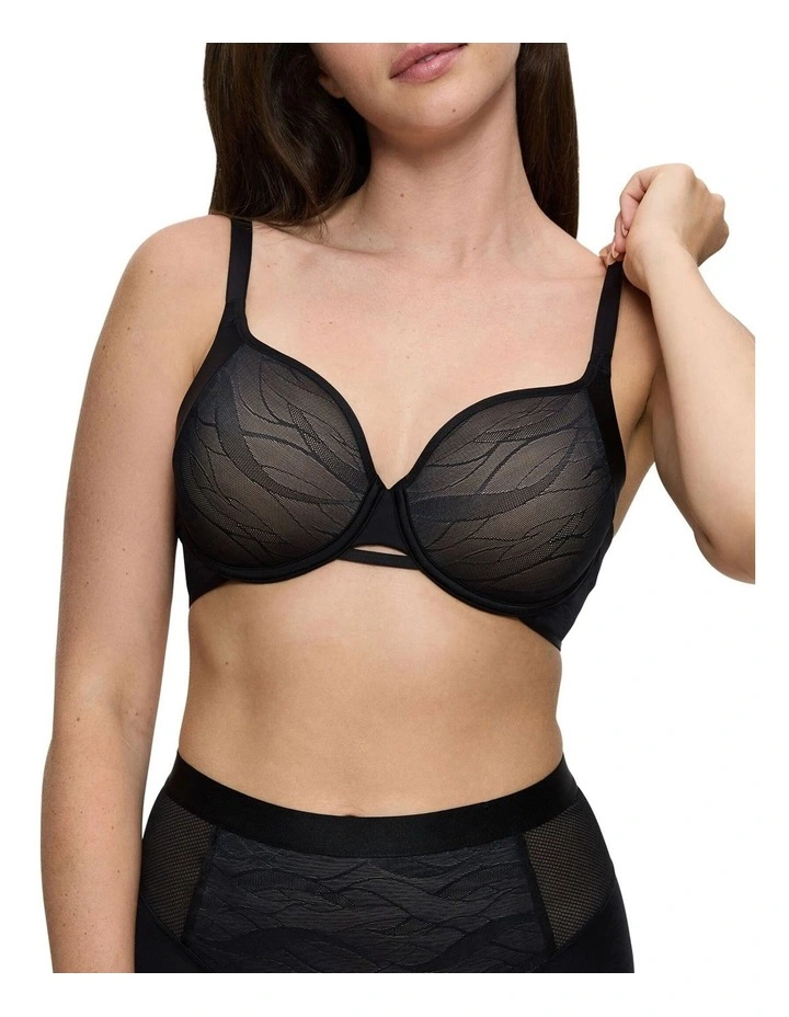 Airy Sensation T-Shirt Bra in Black image 1