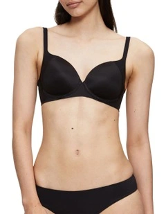 Body Make-Up Soft Touch Padded Bra in Black