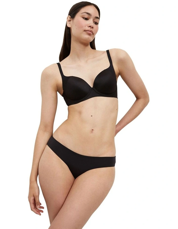 Body Make-Up Soft Touch Padded Bra in Black image 4