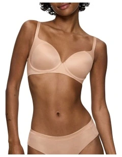 Body Make-Up Soft Touch Padded Bra in Beige