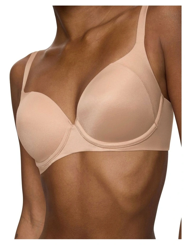 Body Make-Up Soft Touch Padded Bra in Beige image 3